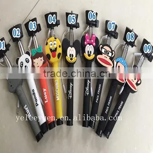 2015 Wholesale Colorful Smartphone Monopod Selfie Stick Quality thumbnail-2