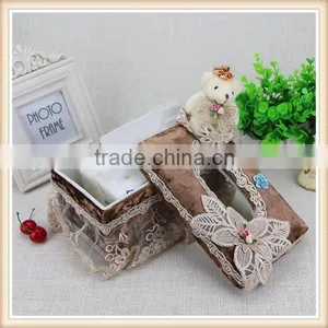 Bear Decoration Royal Tissue Box thumbnail-3