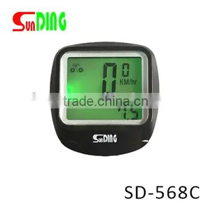 Exercise Bike Speedometer Exercise Cycle Computer Sunding Odometer Wireless thumbnail-1