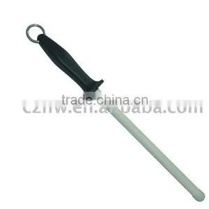 Anti-break Ceramic Butcher Steel Ceramic Rod Ceramic Sharpener thumbnail-1