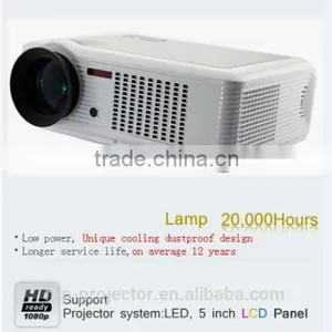 Cheap 3d Ready Mini Led Projector for Raspberry pi thumbnail-2