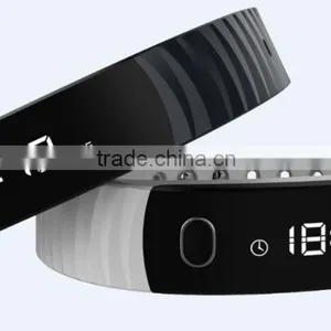 2016 Factory Price H8 Sleeping Monitor IP66 Waterproof Bluetooth Wrist Band thumbnail-5