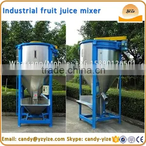 Vertical 1 Ton Feed Mixer / Plastic Pellets Powder Color Mixer With Heater thumbnail-3
