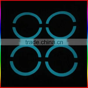 Blue Light Luminous Stickers With Transfer Film thumbnail-1