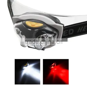 6 LED Lights 300Lumen 3 Mode Outdoor WaterResistant Headlight Night Fishing Camping Hiking Cycling Climb WaterProof Headlamp thumbnail-5