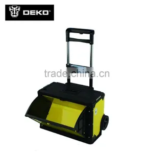 Trolley Plastic Tool Box Carrying Case thumbnail-1