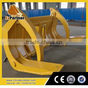 Brand New Hydraulic Grapple, Wheel Loader Grapple Forks From .com for SDLG Wheel Loader thumbnail-1
