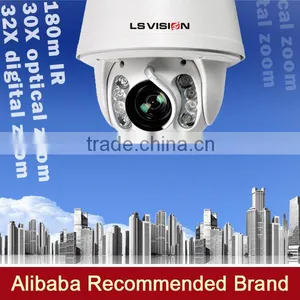 LS VISION 2mp 1080p Waterproof Auto-tracking With 120m Ptz Night Vision ip Ptz Camera thumbnail-2