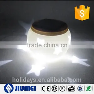 2015 New Style Ceramics Vat Shape Star Projector Solar Light thumbnail-1