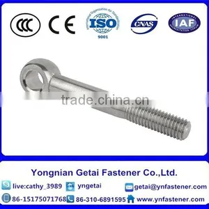 Stainless Steel Eye Bolts , DIN933/931, 201/202/304/316 With High Quality thumbnail-4