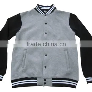 Baseball Jacket Varsity Baseball Cotton Jacket Letterman Jacket thumbnail-2