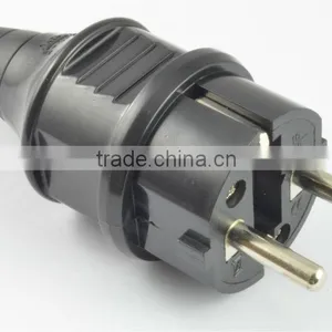 New Products 2015 Schuko Germany France Plug Power Adapter, 2 Round Pin Adaptor Plug thumbnail-1