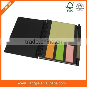 Colored Sticky Notepad Combined Magnet Folder Spiral Notebook thumbnail-1