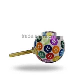 Round Ball Tutti Fruti Button Knob thumbnail-2