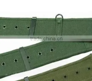 Top Quality Mens Cotton or Polyester Canavas Webbing Tactical Military Belt thumbnail-1