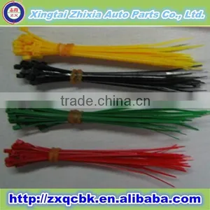 Made at XINGTAI ZX Good Performance Nylon Soft Cable Tie/cable Ties Plastic Black/ce Approved Cable Tie thumbnail-3