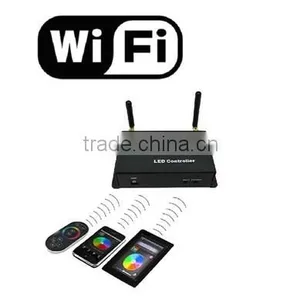 NEW RGB LED WiFi Controller With Android or IOS System RF Remote Controller thumbnail-1