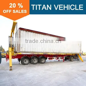 TITAN Low Prices 37 Ton 20 Feet 40ft Container Side Lifter for Sale thumbnail-2