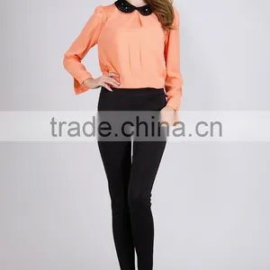 PRETTY STEPS 2016 New Design Model Promotion Products Girls Ladies Long Sleeve Blouse thumbnail-5