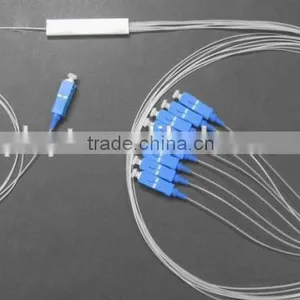 8 Way Tube Type Optical Fiber PLC Splitter thumbnail-1