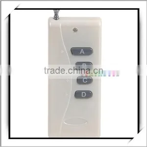 4 Ch Wireless Remote Control Transmitter and 12V Wireless Universal Remote Control Receiver Controller Set White thumbnail-3