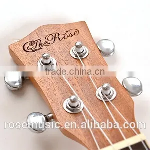 China Cheap High Quality 21" Ukulele Wholesale Wooden Ukulele thumbnail-5