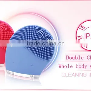 2016 Hot New Products High Quality Electric Facial Cleansing Brush Beauty Device thumbnail-2