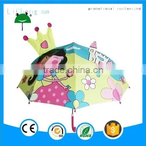 Ladies Fashion 2015 Advertising Kids Child Clear Transparent Umbrella thumbnail-1