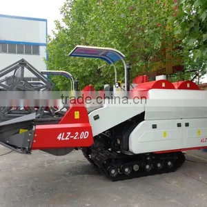 Rice Combine Harvester With Track thumbnail-1