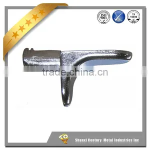 Nickel Plated Zinc 5mm Shelf Supports Lug With Holding Ridges thumbnail-1