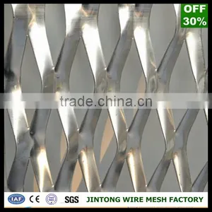 Decorative Interior Exterior 3D Aluminum Expanded Metal Mesh Wall Panels thumbnail-1