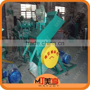 2015 New Arrival Scrap Tire Processing Production Line /rubber Tire Grinding Machine(Wechat:008613816026154) thumbnail-1