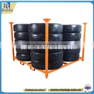 Heavy Duty Floor-Standing Metal Tire Storage Stand Holder thumbnail-1