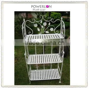 Retro Antirust Metal Gondola Shelf Display Shelf thumbnail-1