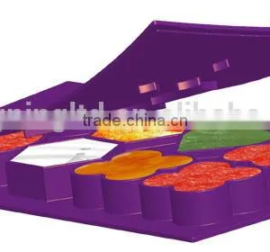 Patty Cookie Cutlet Maker Press Presser 8 in 1 Compartment Different Styles Microwaveable Steamable thumbnail-6