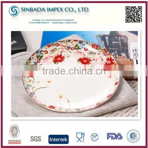Nice Printing Porcelain Plate as Table Decoration thumbnail-1