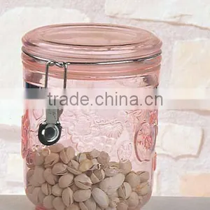 Large Canister w/ Flowers thumbnail-1