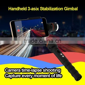 Hot Bluetooth Handheld 3Axis Face Tracking Stabilizer For Mobilephone/Camera Photographing,Dual Purpose Professional Stabilizers thumbnail-3