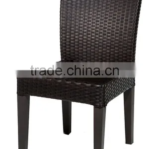 2017 Trade Assurance Most Popular Outdoor Alum Frame Rattan Restaurant Used Dinning Table Set thumbnail-4