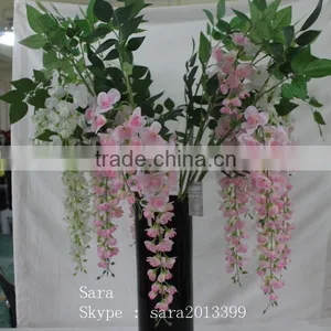Factory Price Purple Wisteria Flowers Branch,wisteria Flowers thumbnail-2