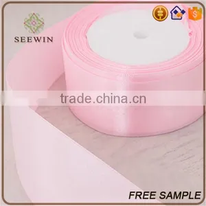 Wholesale Wired Starry Bright Color Gift Packing Decorative Coral Satin Ribbon thumbnail-6