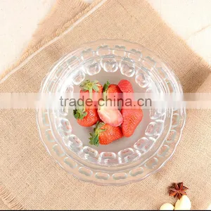 Apple Embossed Glass Fruit Sugar Salad Bowl thumbnail-3