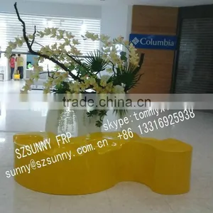 Fiberglass Modern Chair thumbnail-1