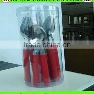 16pcs Cutlery Set With Plastic Handle thumbnail-2
