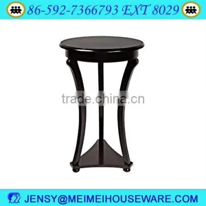 Unique Wood Round Coffe Table thumbnail-1