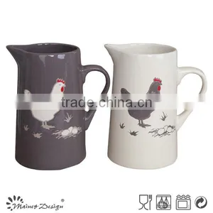 2016 Hot Selling 1750ml Ceramic Water Pitchers thumbnail-1