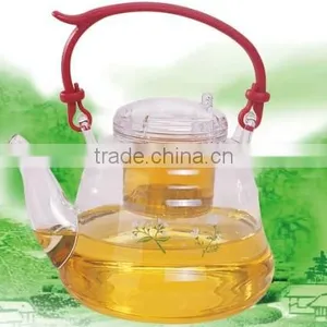 1300ml Glass Teapot Glass Teapot With Infuser ,Promotional Gift thumbnail-1