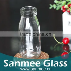 Supplies Brand Name Glassware 263ml Transparent Glass Bottle Wholesale thumbnail-2