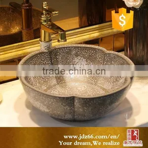 Bathroom Vanities Counter Top Ceramic Sink Wash Basin thumbnail-4