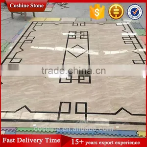 Custom-made Natural Marble Stone Watejet Medallions thumbnail-1